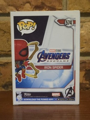 Funko Pop! Marvel Iron Spider (GID) #574  Chalice Collectibles Exclusive