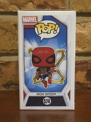 Funko Pop! Marvel Iron Spider (GID) #574  Chalice Collectibles Exclusive