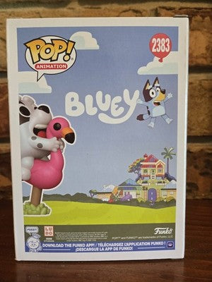 Funko Pop! Bluey Muffin Flamingo Queen #2383 Entertainment Earth