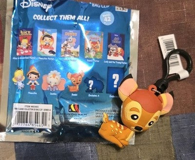 Disney Figural Blind Bag Clip Series 42 *Bambi* Monogram