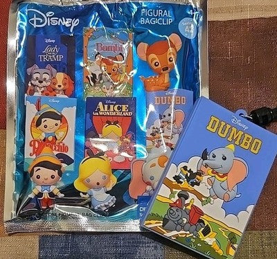 Disney Figural Blind Bag Clip Series 42 *Dumbo Poster* Monogram