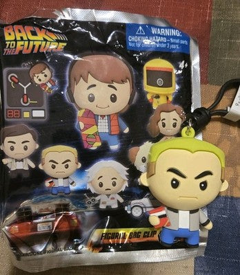 Back To The Future NEW *Biff Tannen* Blind Bag Key 40th Anniversary Monogram