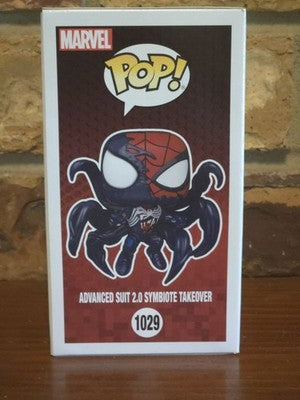 Funko Pop! Marvel Spider-Man 2 #1029 2.0 Symbiote Takeover HotTopic Exclusive