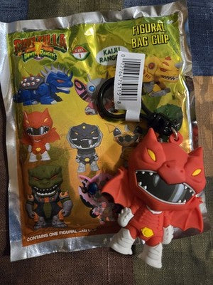 Godzilla Power Rangers * Red Rodan Kaiju Ranger Clip * Blind Bag Series 1
