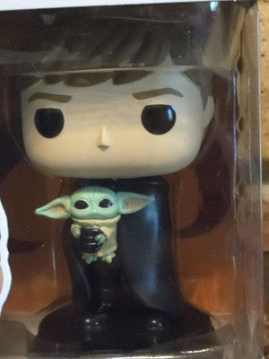 Funko Pop! : Star Wars - Luke Skywalker with Grogu #482
