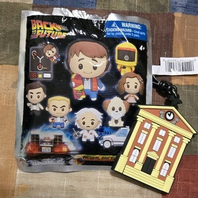 Back To The Future NEW *Clock Tower Chase* Blind Bag Key 40th Anniversary