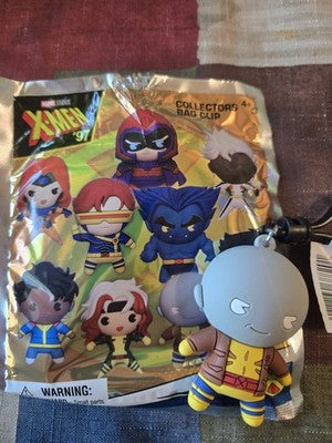 Marvel X-Men '97 NEW * Morph Clip * Blind Bag Cartoon Monogram Key Chain Opened