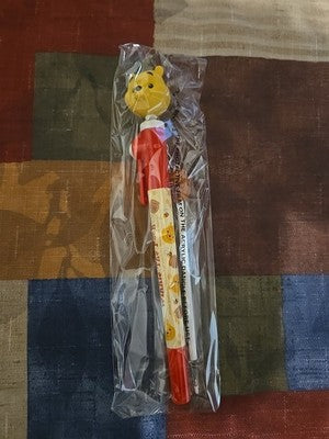 Winnie the Pooh 3D Head Topper Spinning Pen Monogram YOU CHOOSE