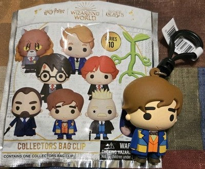 Harry Potter NEW * Newt Scamander Clip * Blind Bag Wizarding World Series 10