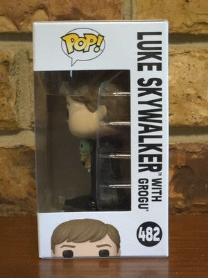 Funko Pop! : Star Wars - Luke Skywalker with Grogu #482