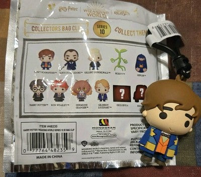 Harry Potter NEW * Newt Scamander Clip * Blind Bag Wizarding World Series 10