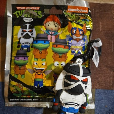 TMNT Retro NEW * Chromedome Clip * Blind Bag Teenage Mutant Ninja Turtles