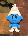 Smurfs NEW *Grouchy Smurf * Blind Bag Cartoon Key Chain Monogram