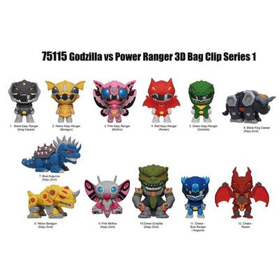 Godzilla Power Rangers * Mothra Pink Kaiju Zord Clip * Blind Bag Series 1