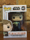 Funko Pop! : Star Wars - Luke Skywalker with Grogu #482