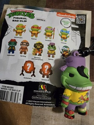 TMNT NEW * Mondo Gecko Clip * Blind Bag Teenage Mutant Ninja Turtles Monogram