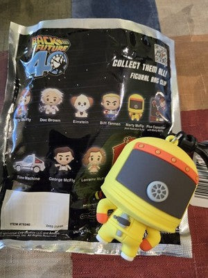 Back To The FutureNEW *Radiation Suit* Blind Bag Key 40th Anniversary Monogram