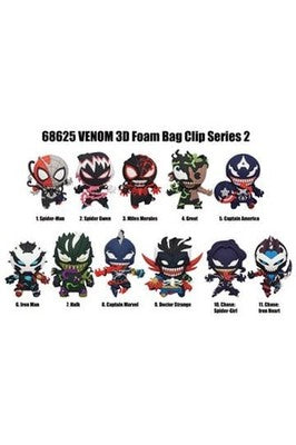 Maximum Venom NEW * Venomized Captain America Clip * Blind Bag Venom Series 2