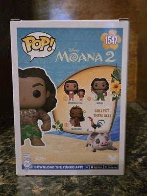 Funko POP! Disney Moana 2 Maui With Fish Hook #1547