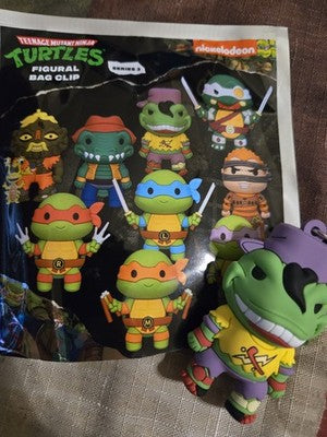 TMNT NEW * Mondo Gecko Clip * Blind Bag Teenage Mutant Ninja Turtles Monogram