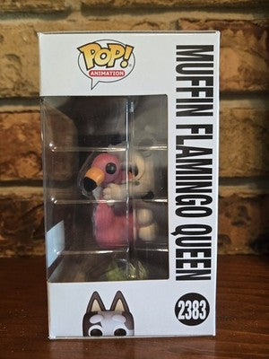 Funko Pop! Bluey Muffin Flamingo Queen #2383 Entertainment Earth