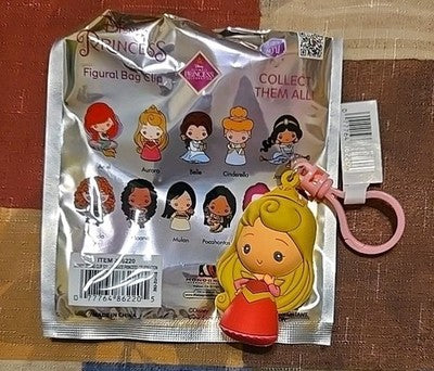 Disney Princesses NEW * Aurora Clip * Blind Bag Opened Series 31 Monogram