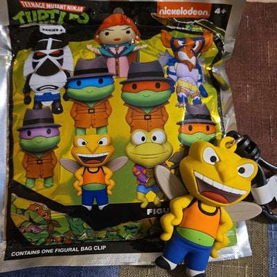 TMNT Retro NEW * Screwloose Clip * Blind Bag Teenage Mutant Ninja Turtles