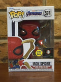 Funko Pop! Marvel Iron Spider (GID) #574  Chalice Collectibles Exclusive