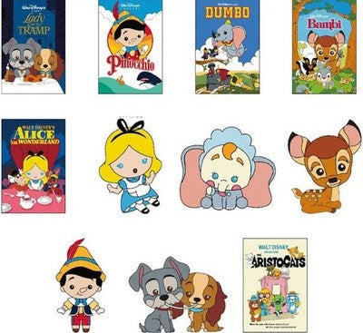Disney Figural Blind Bag Clip Series 42 *Alice In Wonderland Poster* Monogram