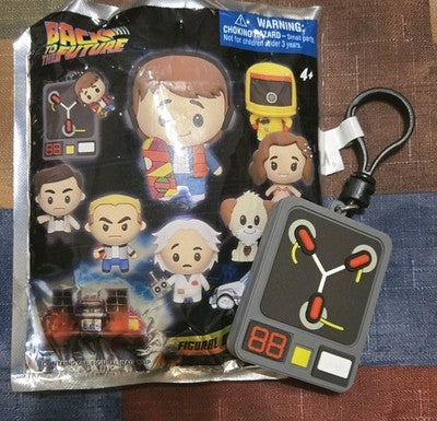 Back To The Future NEW *Flux Capacitor* Blind Bag Key 40th Anniversary Monogram