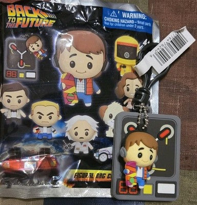 Back To The Future NEW *Flux Capacitor W/Charm* Blind Bag Key 40th Anniversary