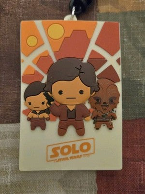 Star Wars NEW * Solo Poster Clip - Chase * Blind Bag Series 7 Key Chain Monogram