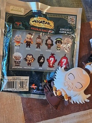 Avatar NEW * Avatar Roku Clip - Chase * Blind Bag Clip series 3 Monogram