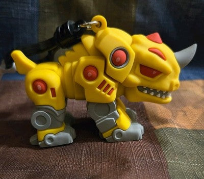 Godzilla Power Rangers * Baragon Yellow Kaiju Zord Clip * Blind Bag Series 1