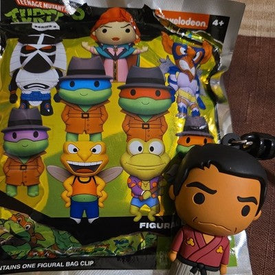 TMNT Retro * Hamato Yoshi Clip - Chase * Blind Bag Teenage Mutant Ninja Turtles