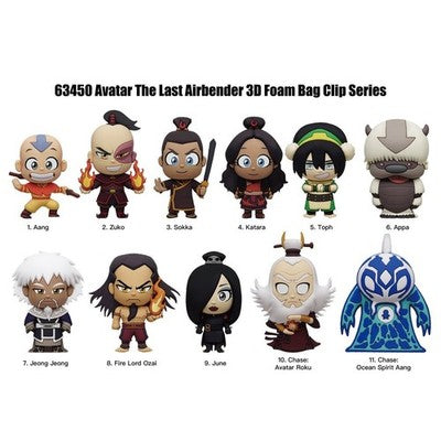 Avatar NEW * Avatar Roku Clip - Chase * Blind Bag Clip series 3 Monogram