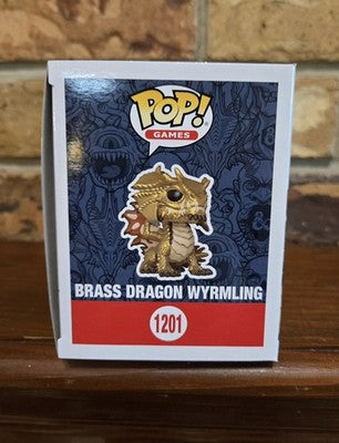 Funko Pop! Brass Dragon Wyrmling 8000 Pcs Exclusive 2026 Spring Convention