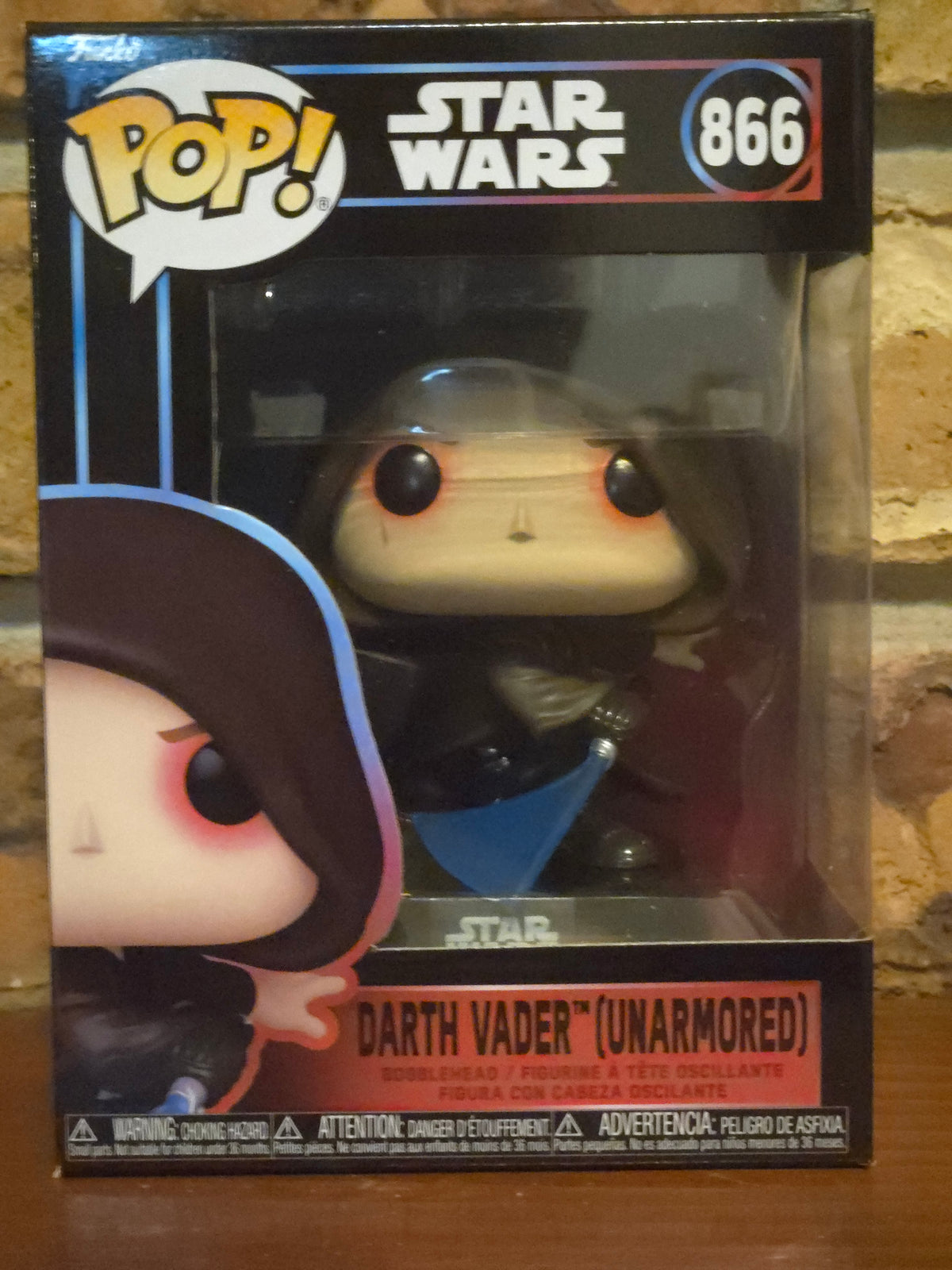 Funko Pop! Star Wars Darth Vader (Unarmored) #866