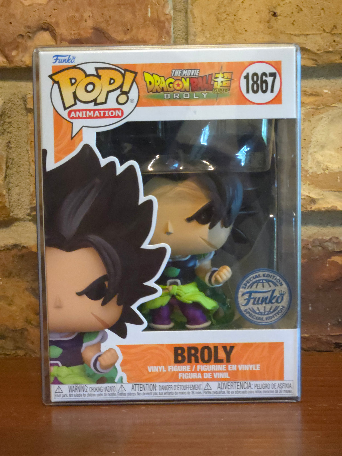 Funko Pop! Animation Dragon Ball Super Movie Broly Special Edition#1867
