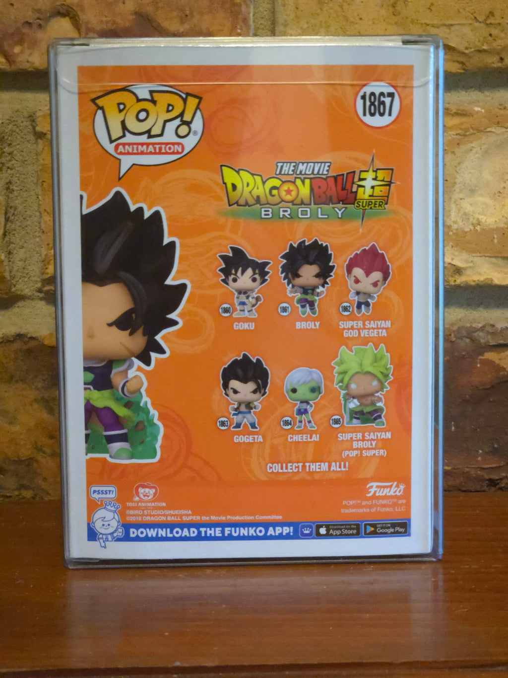 Funko Pop! Animation Dragon Ball Super Movie Broly Special Edition#1867