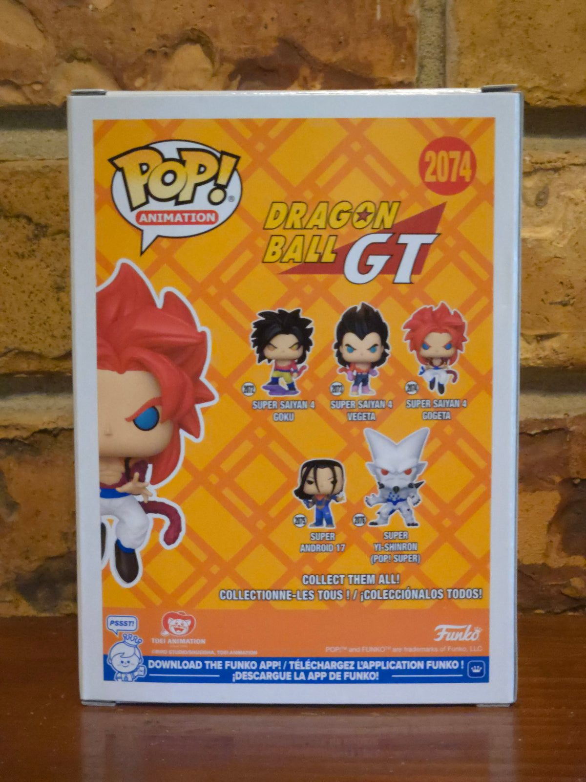Funko Pop! Vinyl: Dragon Ball GT - Super Saiyan 4 Gogeta #2074