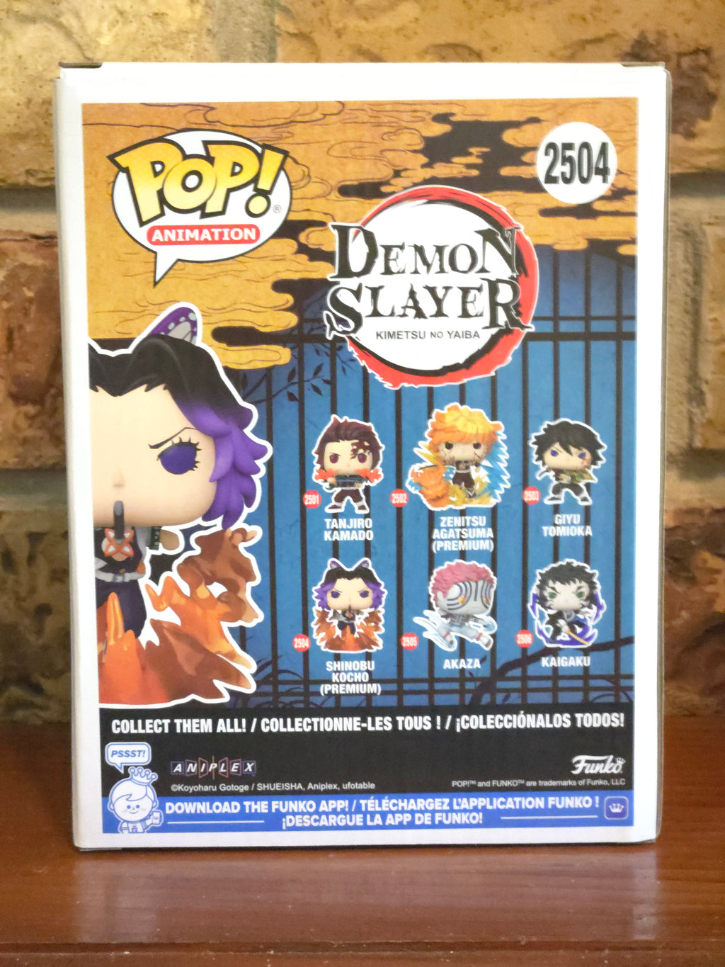 Funko Pop! Demon Slayer Kimetsu no Yaiba Shinobu Kocho #2504 Premium