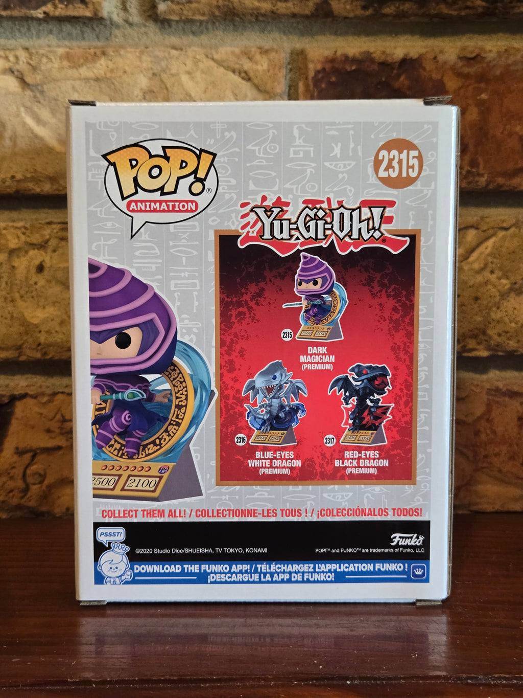 Funko Pop! Yu-Gi-Oh! Premium Dark Magician #2315