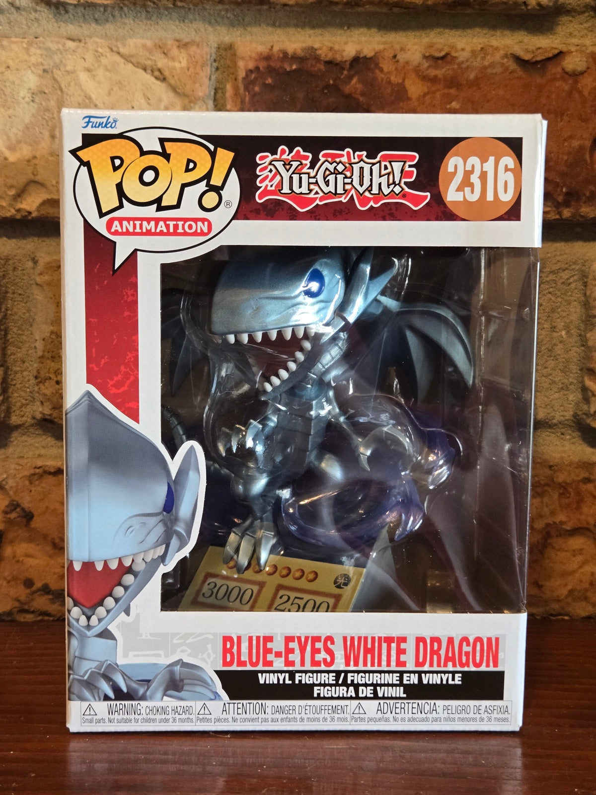 Funko Pop! Yu-Gi-Oh! Premium Blue-Eyes White Dragon #2316