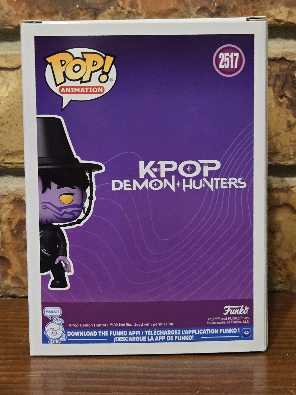Mystery Funko Pop! K-pop Demon Hunters - Jinu #2517 