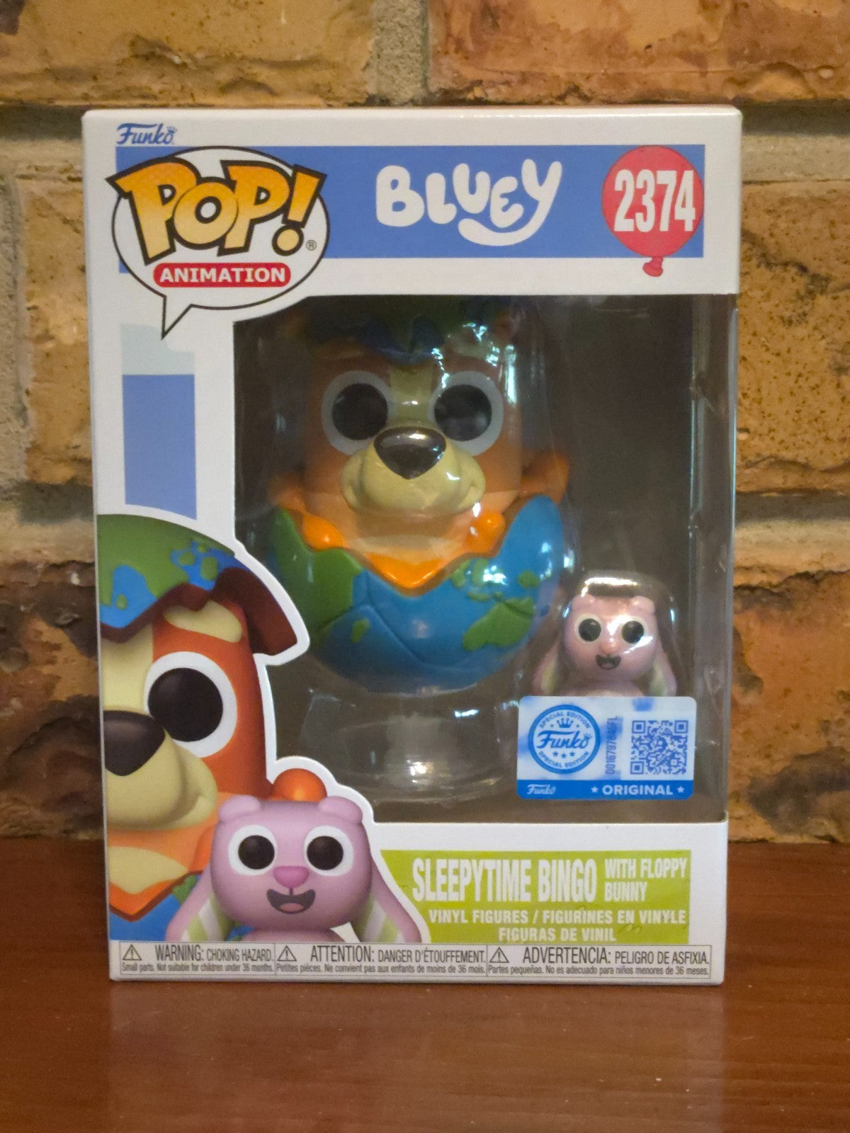 Funko Pop! Bluey Sleepy time Bingo with Floppy Bunny #2374
