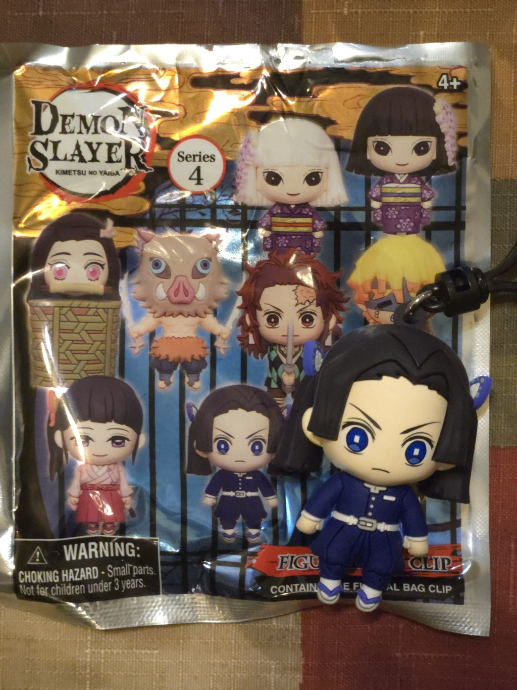 Demon Slayer Series 4 Figural Blind Bag Clip Aoi Kanzaki Monogram