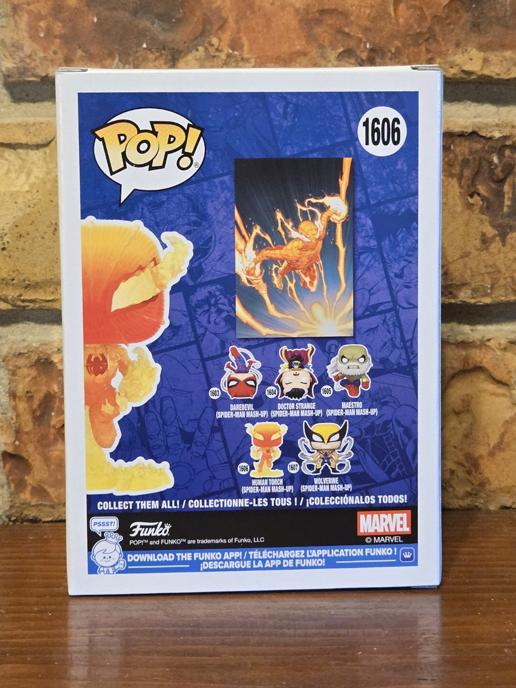 Funko Pop! Marvel Human Torch (Spider-Man Mash-Up) #1606 Target Exclusive
