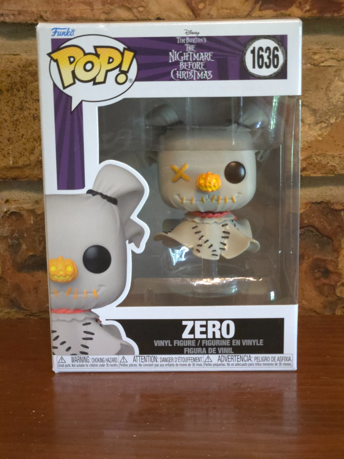 Funko Pop! Disney Nightmare Before Christmas Zero #1636