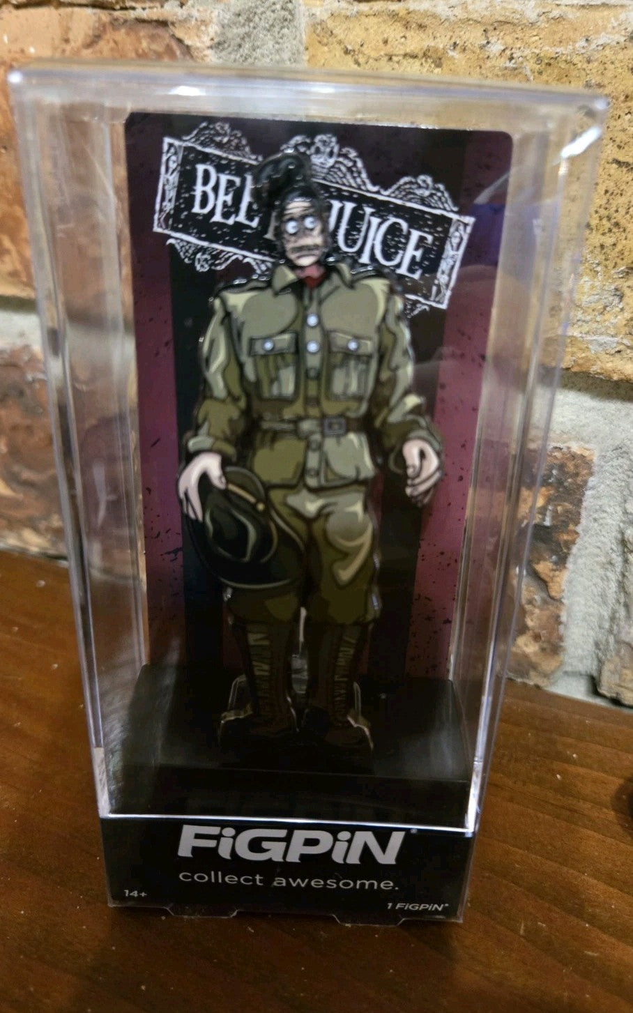 Figpin The Hunter BOB #1758 Beetlejuice Amc Exclusive NIB Collectible Enamel Pen